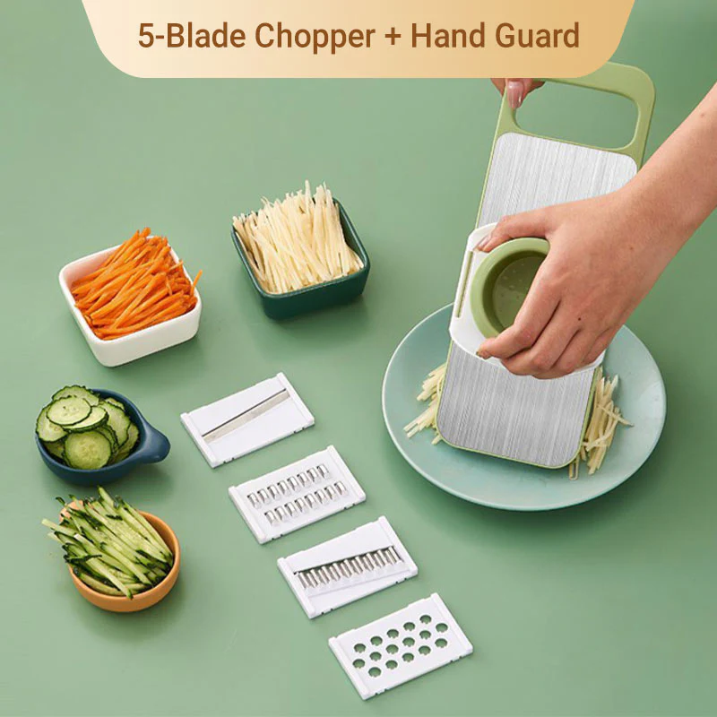 SafeSlice™ Multifunctionele Groentesnijder met Handbeschermer - Image 11