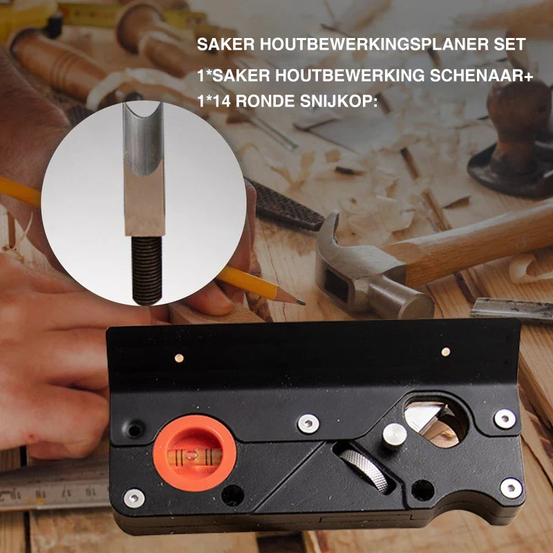 Saker® Houtbewerking Schaafset - Image 2