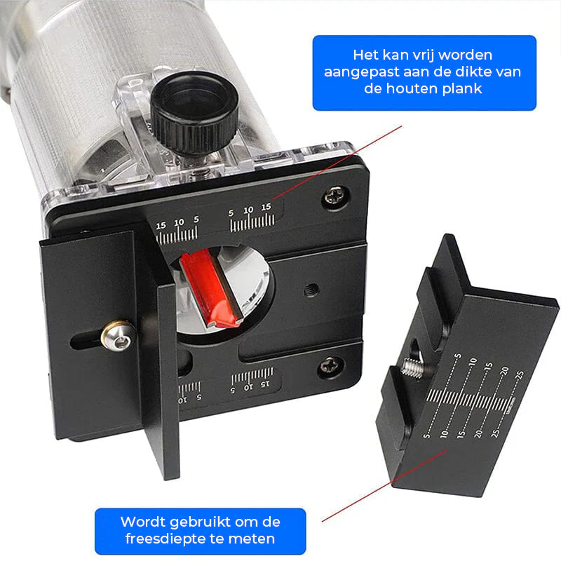 SAKER® Houtfrees Sleufzoeker - Image 10