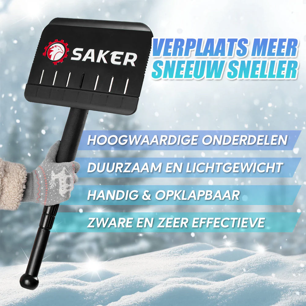 Saker® Opvouwbare sneeuw- en ijsschep - Image 7