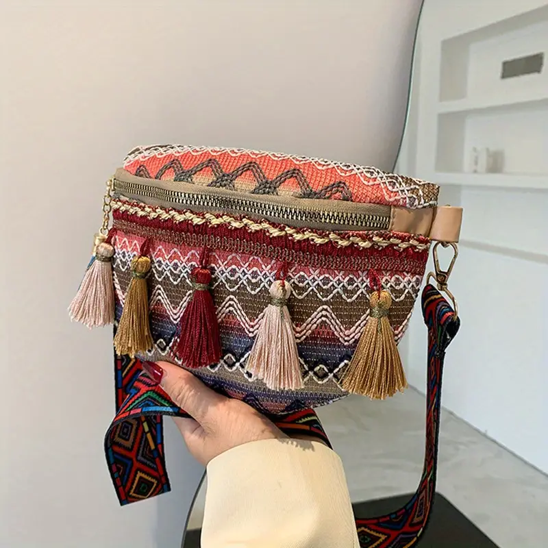Schoudertas in etnische retrostijl - Image 5