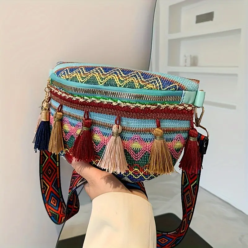 Schoudertas in etnische retrostijl - Image 6