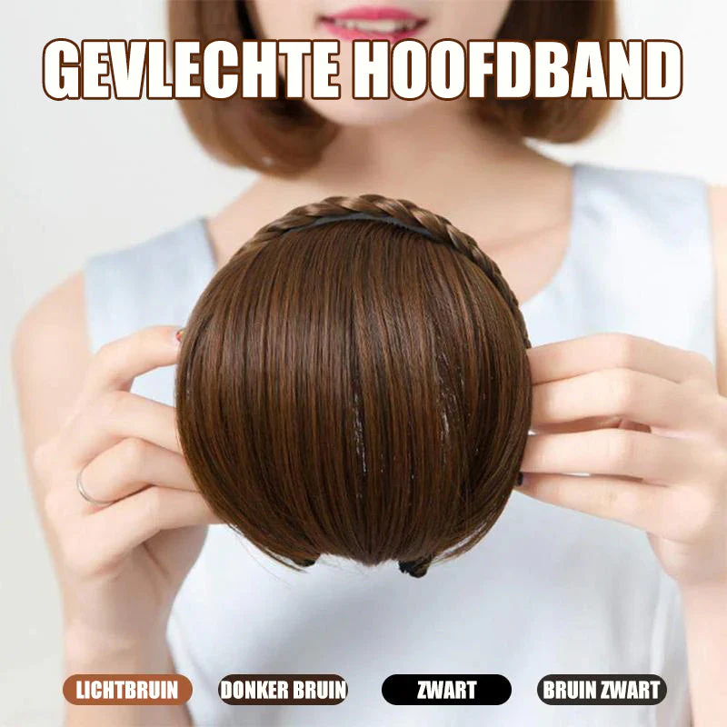 Secret Bang gevlochten hoofdband - Image 2