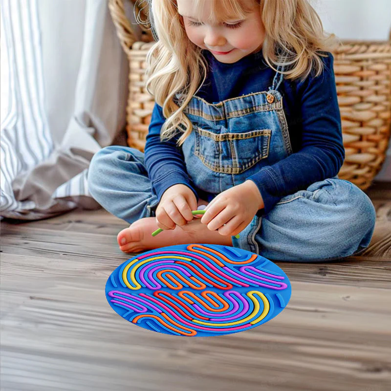FeelMaze™ – Sensorisch Activiteitenbord | Speel, Ontspan & Stimuleer met Elke Vingerbeweging - Image 4