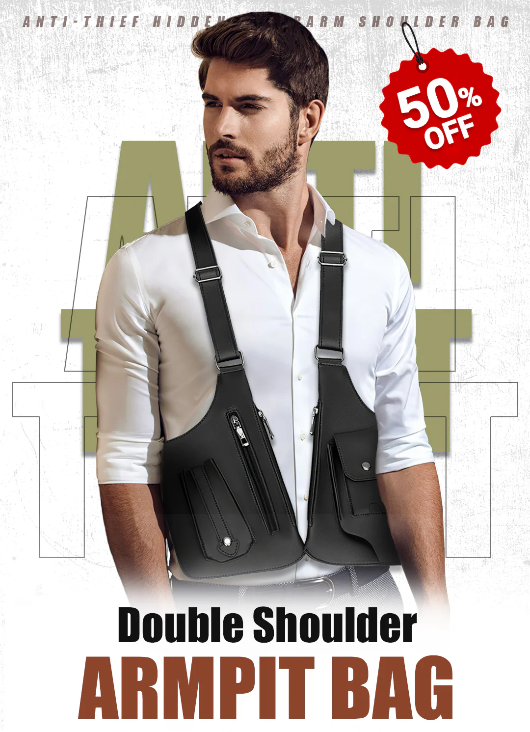 Shane – Waterdichte tactische rugzak met ergonomische banden - Image 14