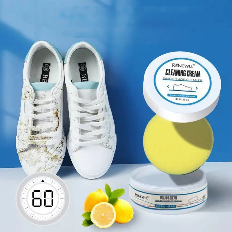 ShinyShoes™ - Snelste schoenbleekcrème - Met GRATIS spons