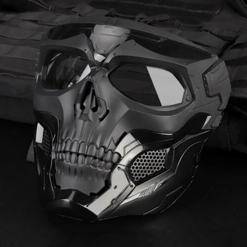 Skull Goggle rijmasker - Image 6