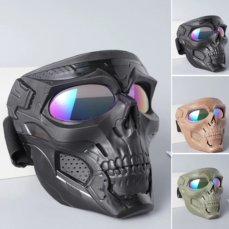 Skull Goggle rijmasker - Image 7