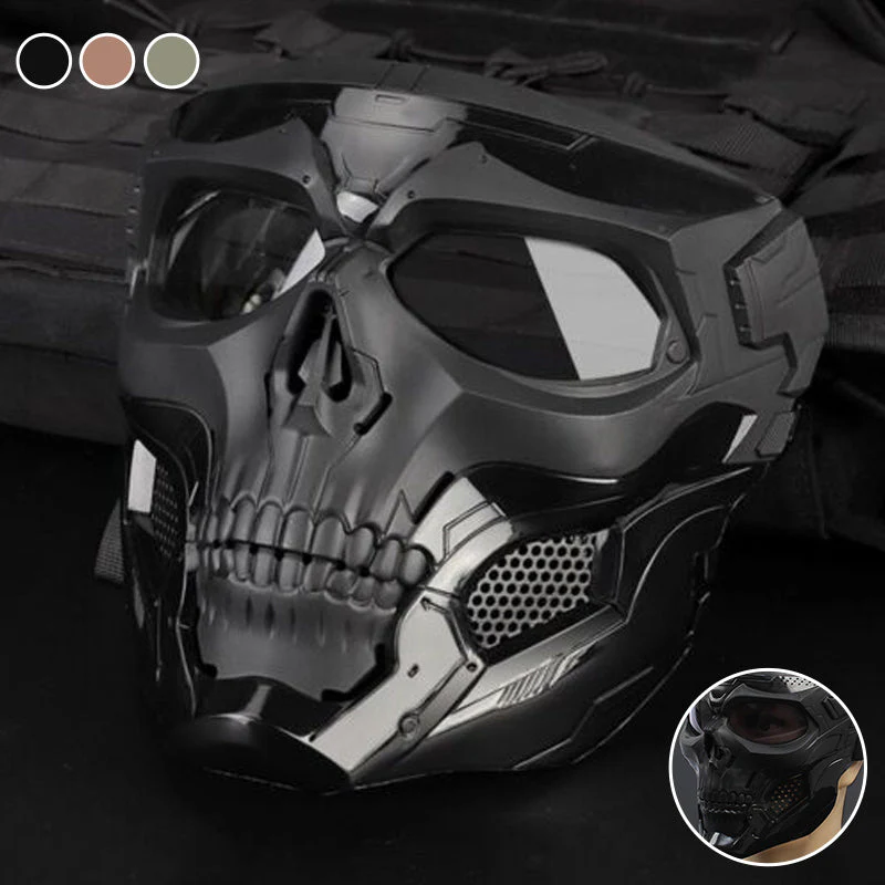 Skull Goggle rijmasker - Image 8