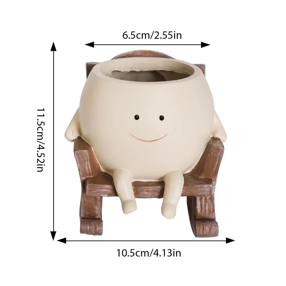 SmilePlanter - Grillige plantenbak met gezicht - Image 7