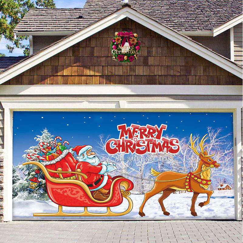 Sneeuw garage deur banner ornament - Image 11
