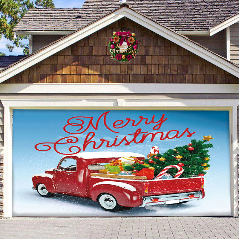 Sneeuw garage deur banner ornament - Image 12