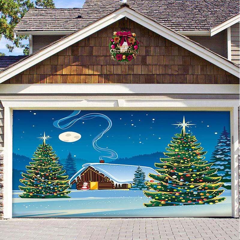 Sneeuw garage deur banner ornament - Image 13