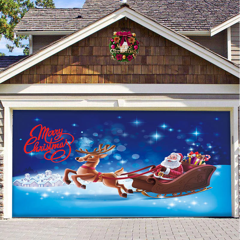 Sneeuw garage deur banner ornament - Image 15