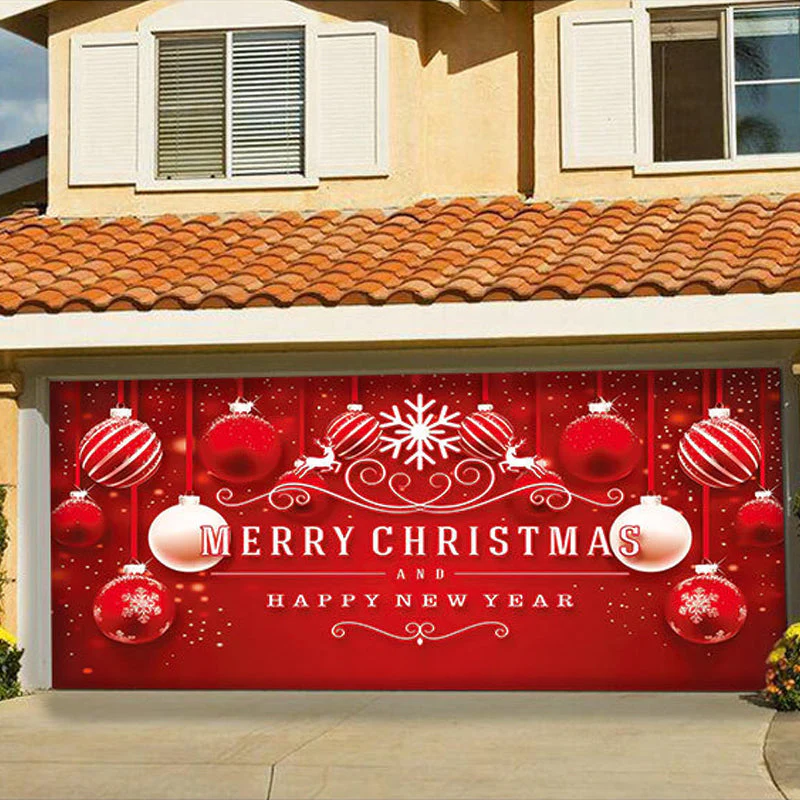 Sneeuw garage deur banner ornament - Image 16