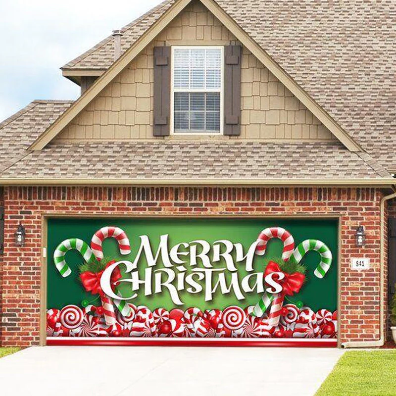 Sneeuw garage deur banner ornament - Image 17
