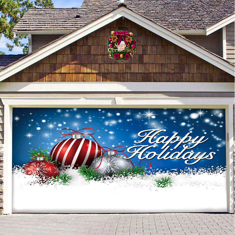 Sneeuw garage deur banner ornament - Image 6