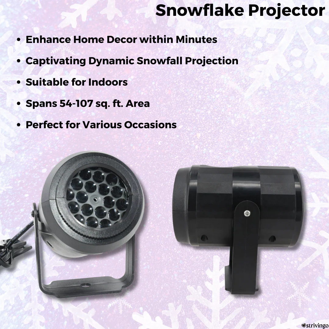 Sneeuwvlokprojector - De origineelste kerstdecoratie zonder moeite | 50% KORTING - Image 2
