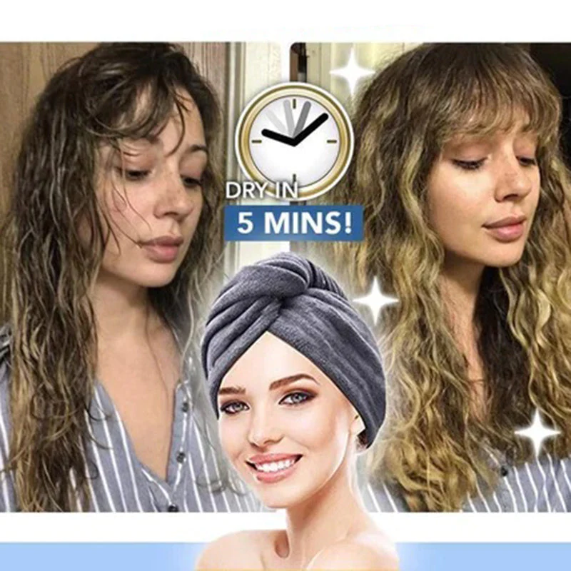Sneldrogende Handdoek Hoed - Image 2