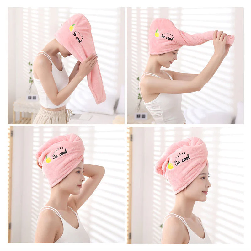 Sneldrogende Handdoek Hoed - Image 3