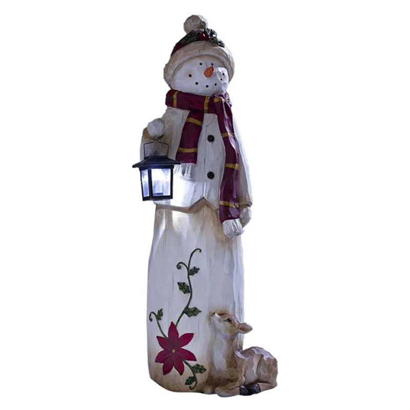 WinterGlow - Sneeuwpop met lantaarndecoratie | 50% KORTING - Image 12