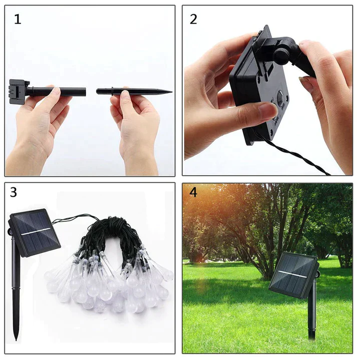Solar Droplets™ | Verlicht je tuin met regendruppels | 50% KORTING - Image 10