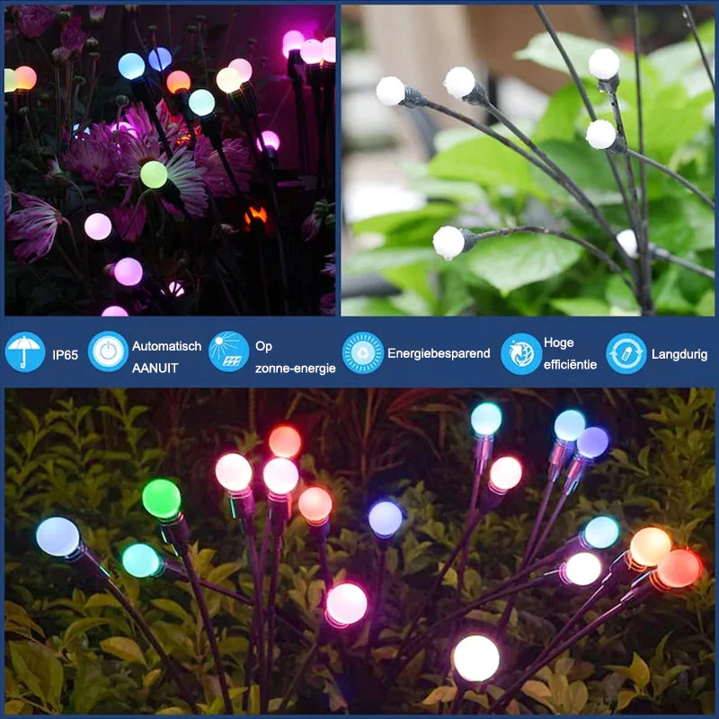 Solar Garden LED Firefly plug-in licht - Image 4