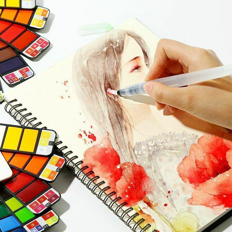 CreativBrush - Solid Gouache Pigment Palette | 50% KORTING - Image 6