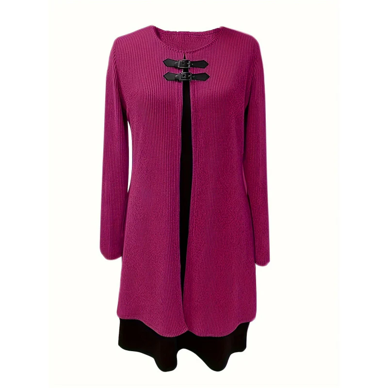 Sophie – Elegante A-lijnjurk met stijlvolle gespen | 50% KORTING - Image 13