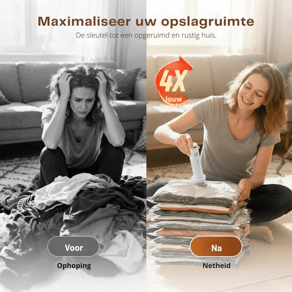 SpaceSavvy — Compressie Reisset | 50% KORTING - Image 5