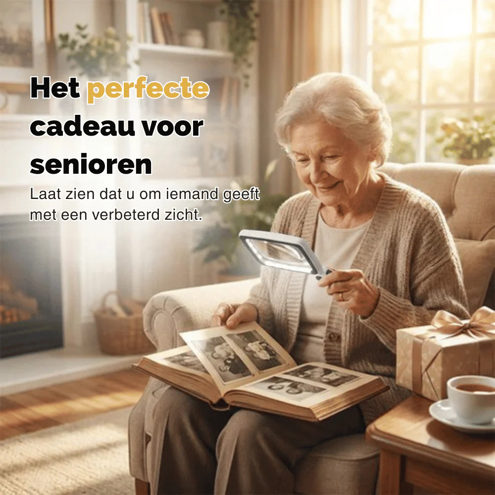 SpectraView — Vergrootglas met Licht | 50% KORTING