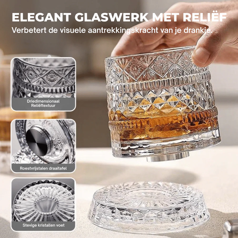 SpinMaster – Roterend Whiskeyglas 255ml | 1+1 GRATIS - Image 3