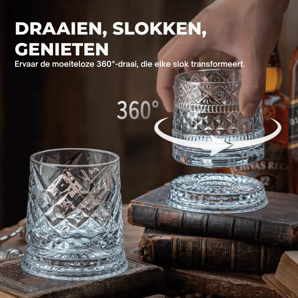 SpinMaster – Roterend Whiskeyglas 255ml | 1+1 GRATIS - Image 4