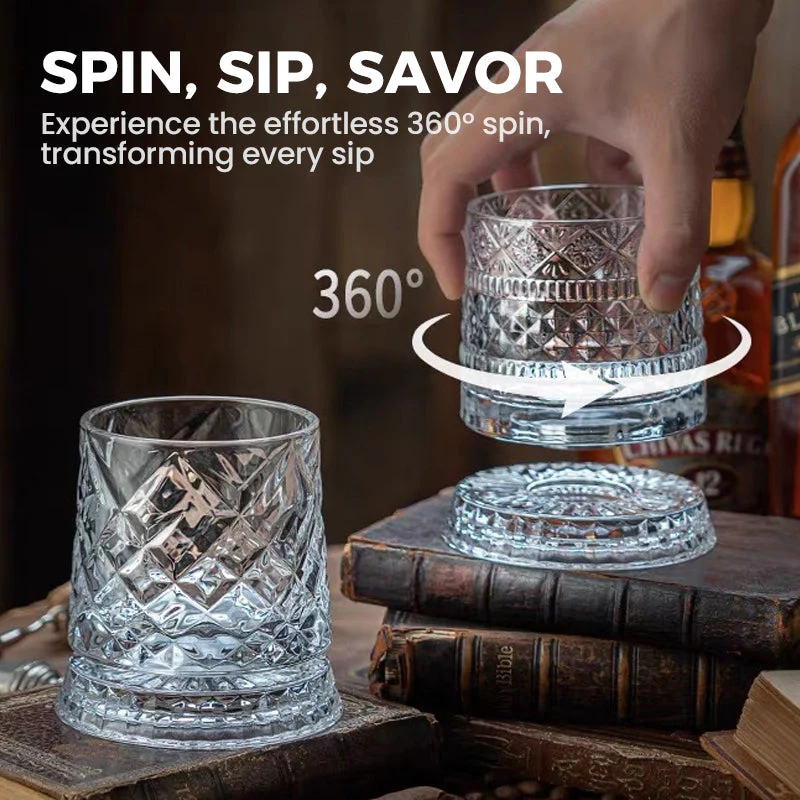 SpinMaster – Roterend Whiskeyglas 255ml | 1+1 GRATIS - Image 7