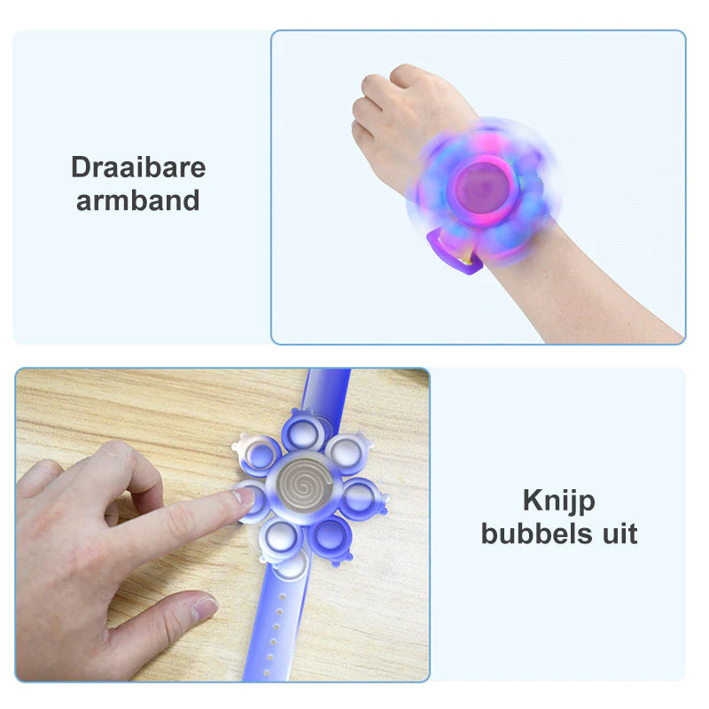 Spinning Pop Bubble-armband - Image 5