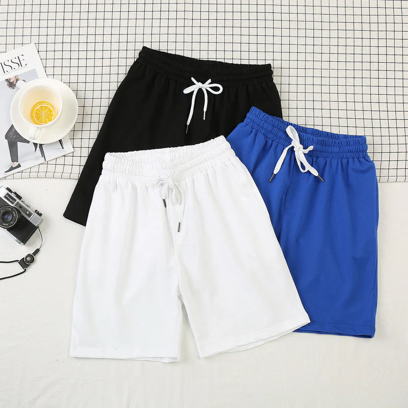 Sportshort in effen kleur - Image 7