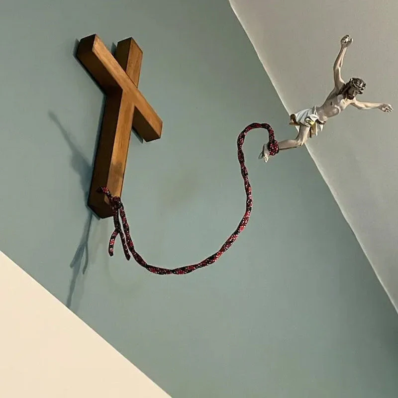 Sprong van geloof Jezus decoratie - Image 8