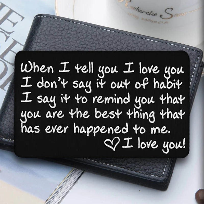 LoveCard - Een blijvende herinnering in een stijlvolle aluminium kaart | 50% KORTING - Image 10