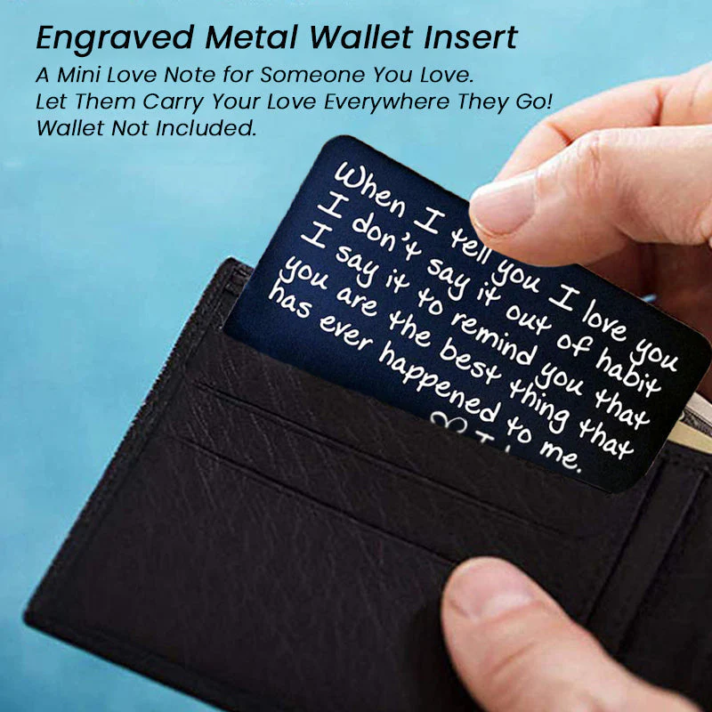 LoveCard - Een blijvende herinnering in een stijlvolle aluminium kaart | 50% KORTING - Image 4