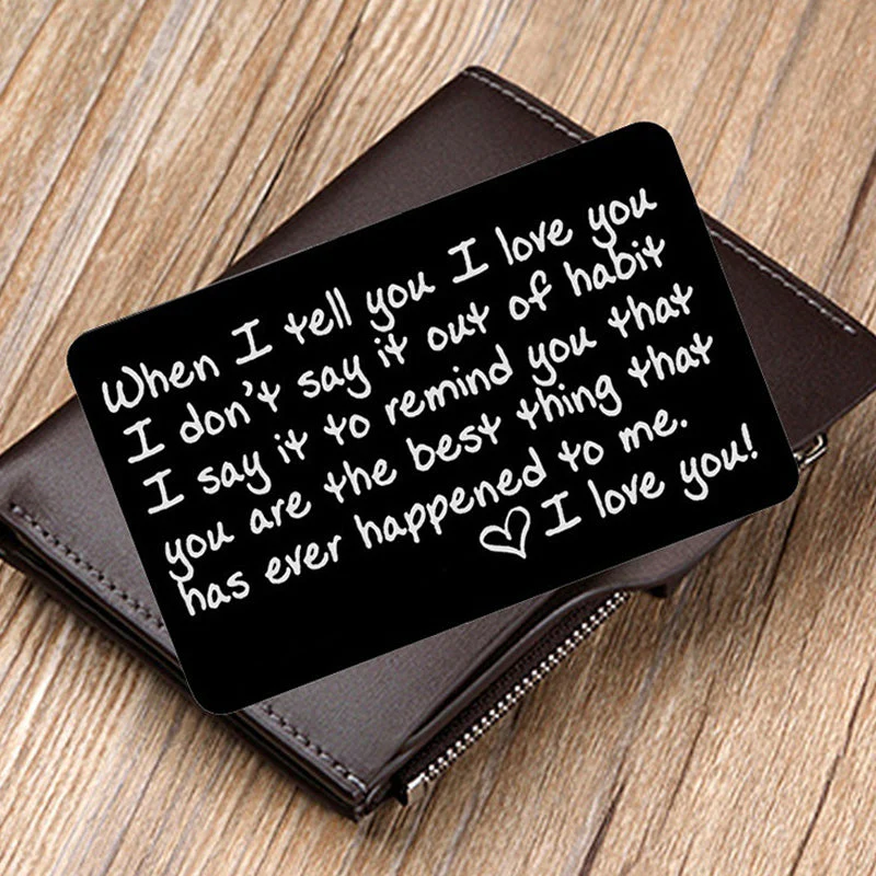 LoveCard - Een blijvende herinnering in een stijlvolle aluminium kaart | 50% KORTING - Image 5