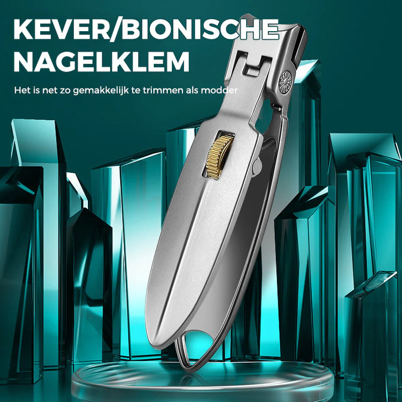 Stainless Steel Nail Clipper with Ring Lock - Image 8