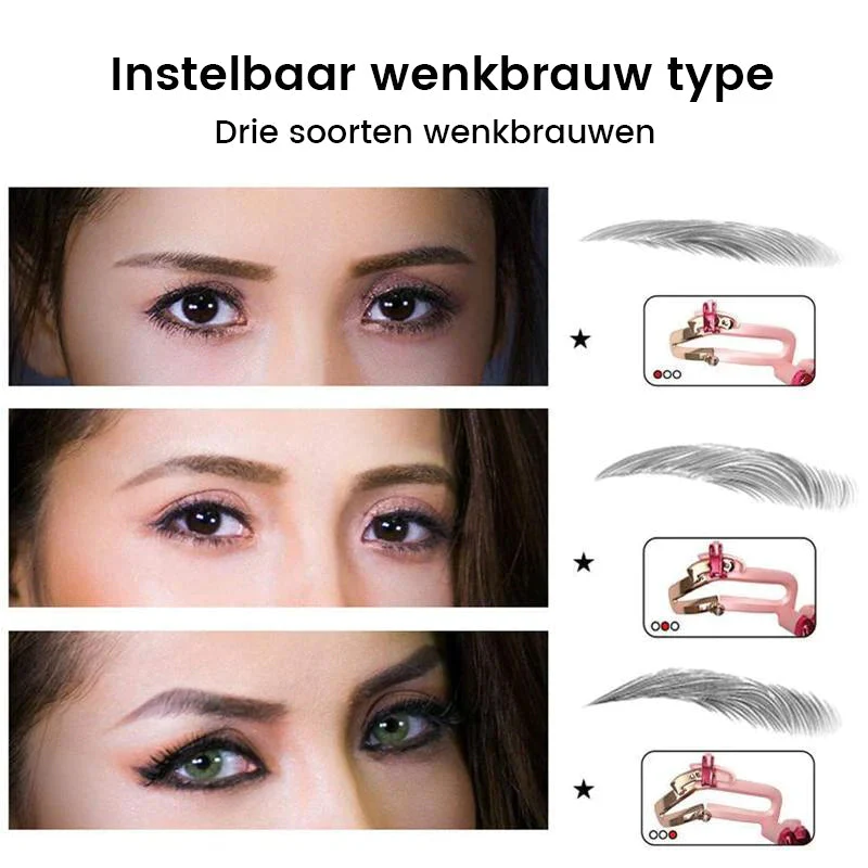 Stencil voor verstelbare wenkbrauw vormen - Image 6