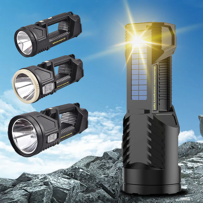 Sterke multifunctionele LED-zaklamp voor buiten - Image 4