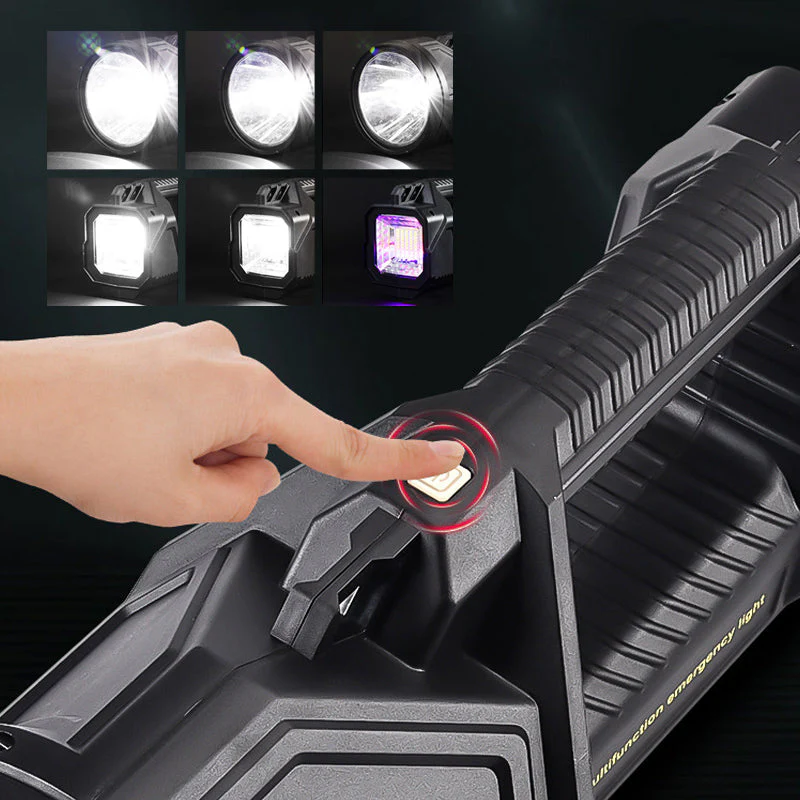 Sterke multifunctionele LED-zaklamp voor buiten - Image 5