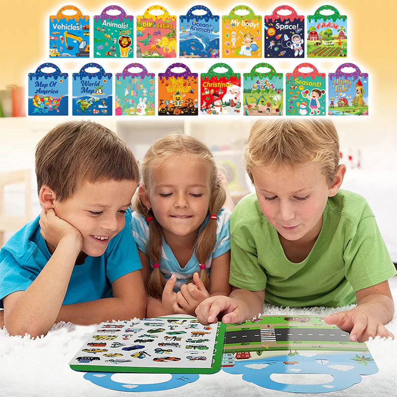 Sticker voor kinderen leren educatieve speelgoed - Image 2