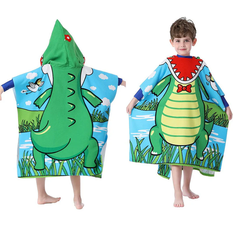 Strandhanddoeken met capuchon voor kinderen - Image 2