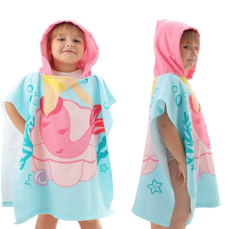 Strandhanddoeken met capuchon voor kinderen - Image 4