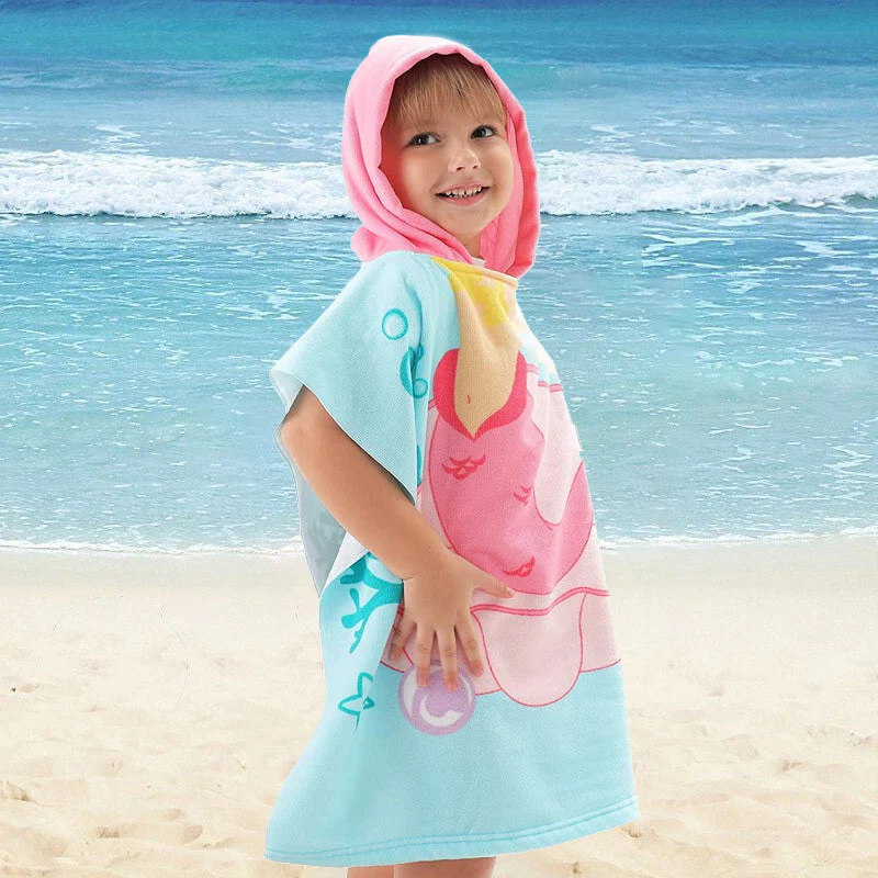 Strandhanddoeken met capuchon voor kinderen - Image 5