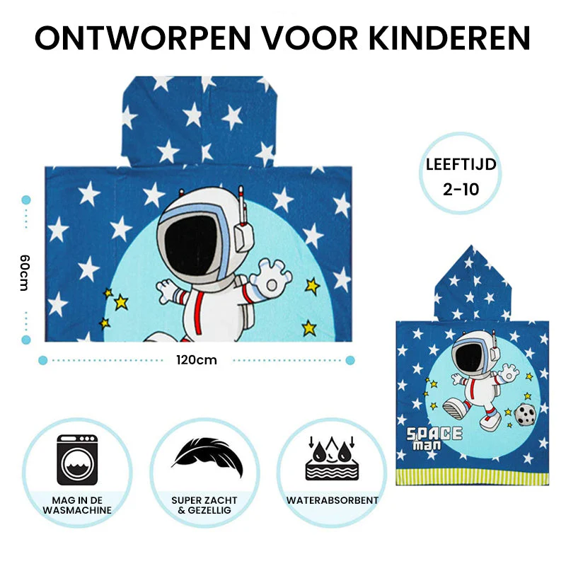 Strandhanddoeken met capuchon voor kinderen - Image 8