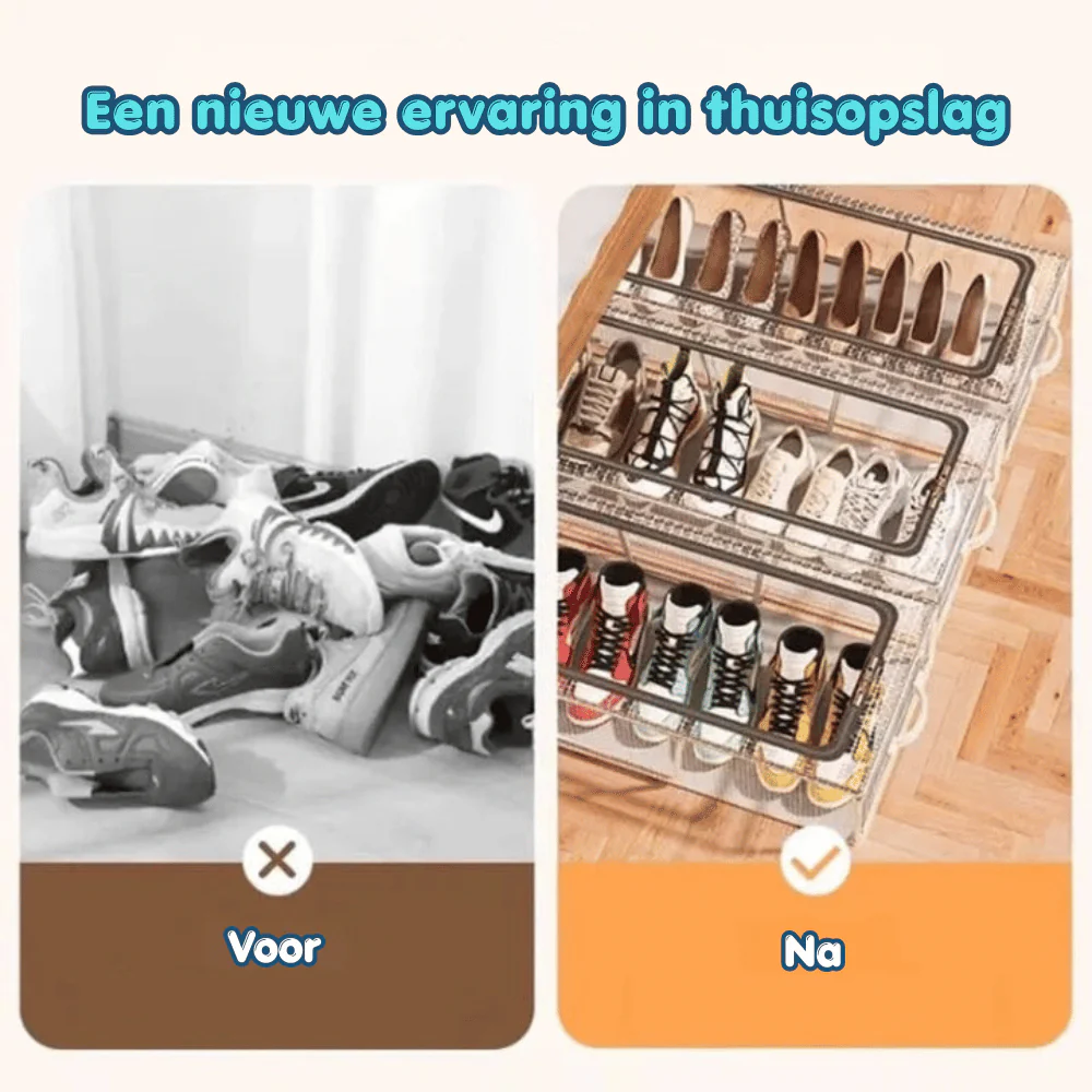 StrideBox — Transparante Schoenen Organizer | 1+1 GRATIS - Image 3